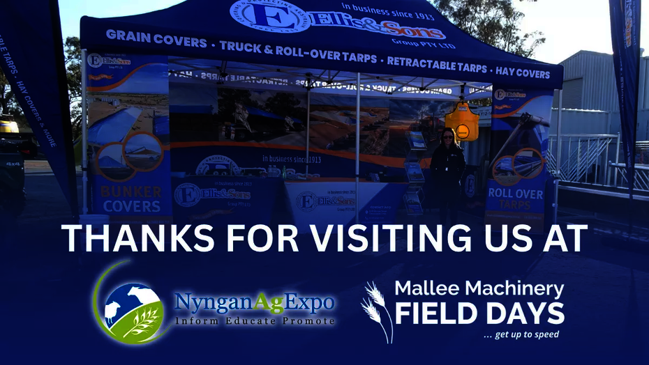 Ellis and Sons Group's site at the 2026 Nyngan Ag Expo