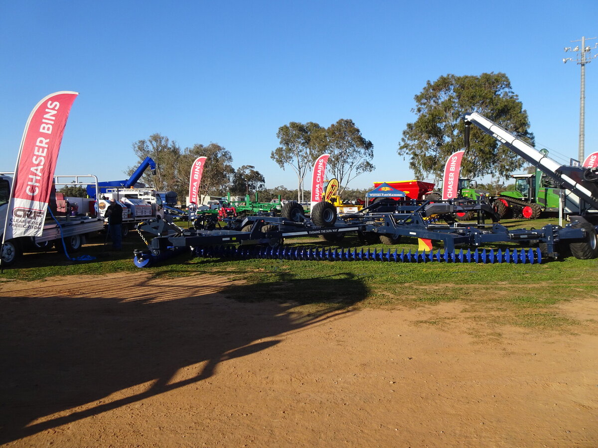 Exhibitors at Nyngan Ag Expo