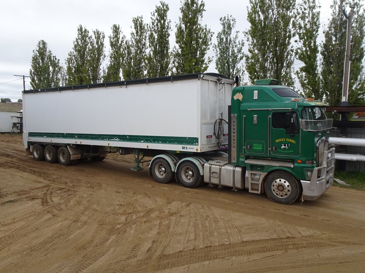 A heavy duty retractable tarp system by Ellis and Sons Group for Moxey Farms, Gooloogong NSW